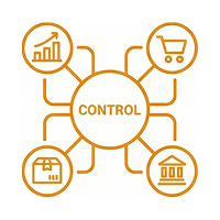 Gestión centralizada de ventas, compras e inventario