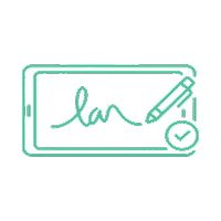 Firma digital de pedidos o contratos